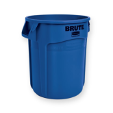 Rubbermaid BRUTE Waste Container - 44 Gallon, Blue